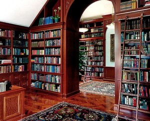 stunning personal library